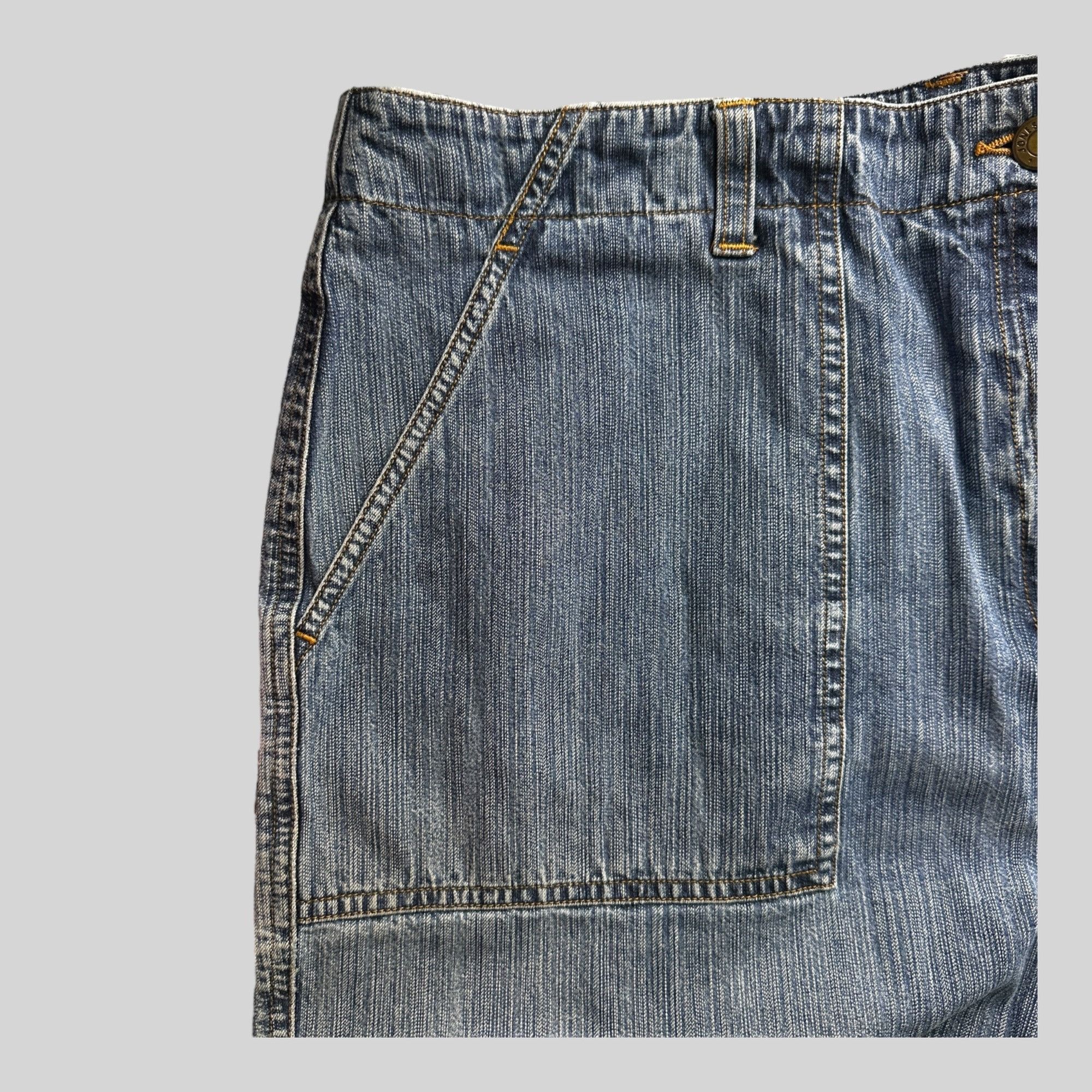 Jones New York Jones Sport Womens Denim Chambray Capris VGUC Summer Casual Size 35" - 10 Thumbnail
