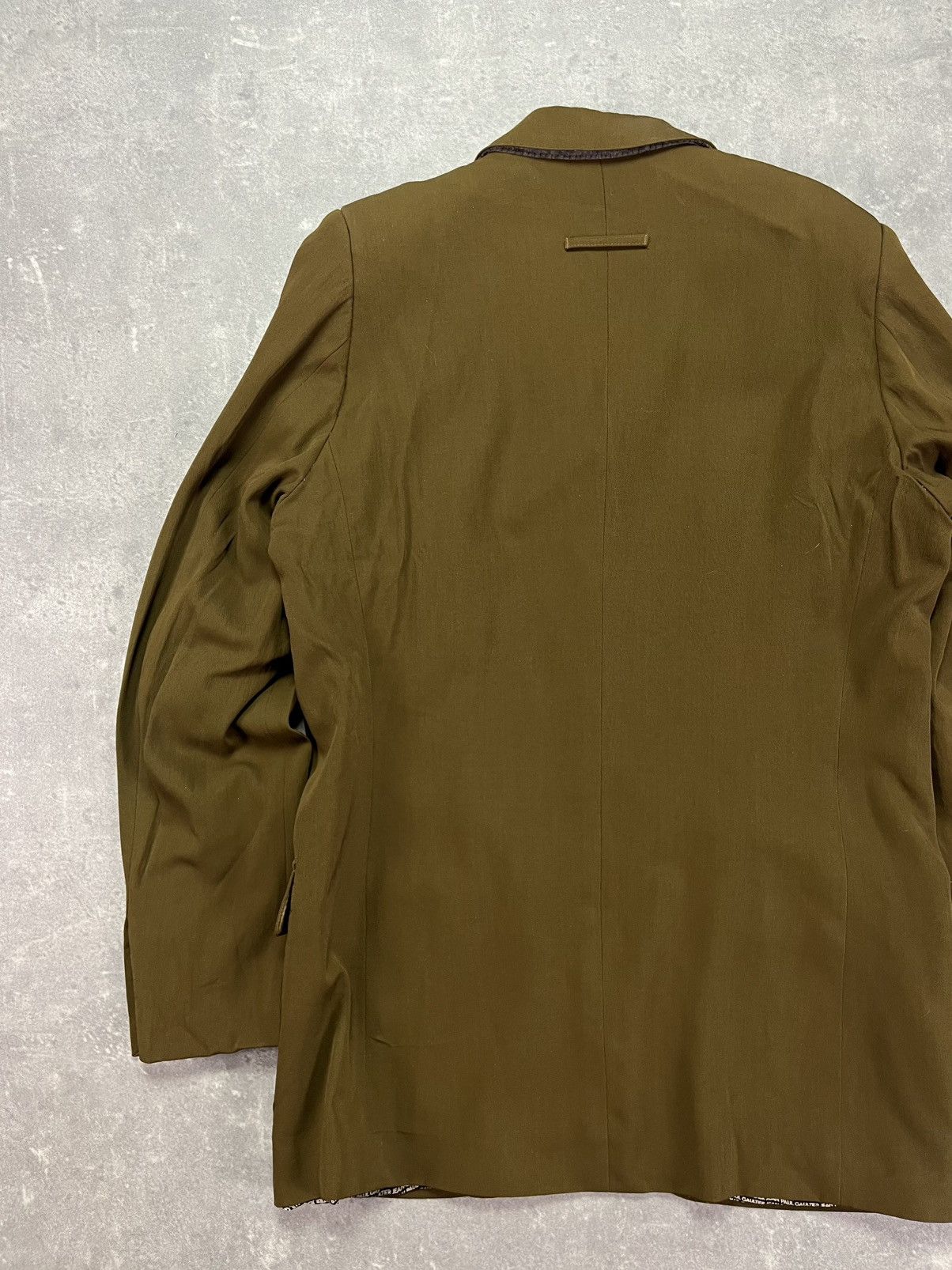 Jean Paul Gaultier 1999/2000 Jean Paul Gaultier Buttoned Blazer Jacket 50 Size 40L - 16 Thumbnail