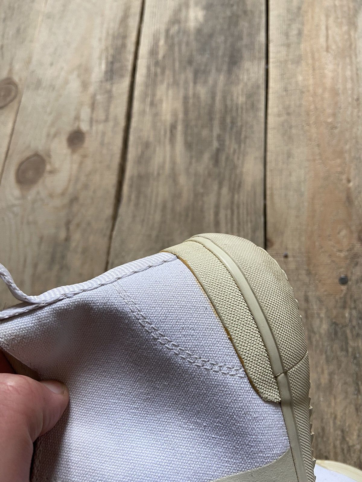 Japanese Brand × Veja Veja Canvas hi-top sneakers shoes Japanese style ⭐️ Size US 9 / EU 42 - 6 Thumbnail