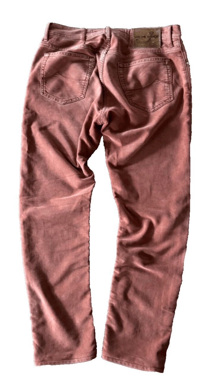 Jacob Cohen Jacob Cohen Men’s 35x30 Chino Pants Trousers Red Size US 35 - 3 Thumbnail