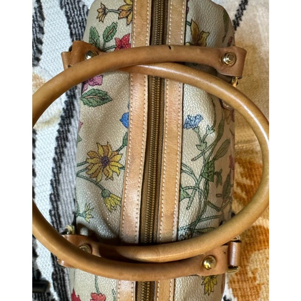 Bcbgmaxazria Marco Avane Floral satchel vintage Size ONE SIZE - 7 Thumbnail