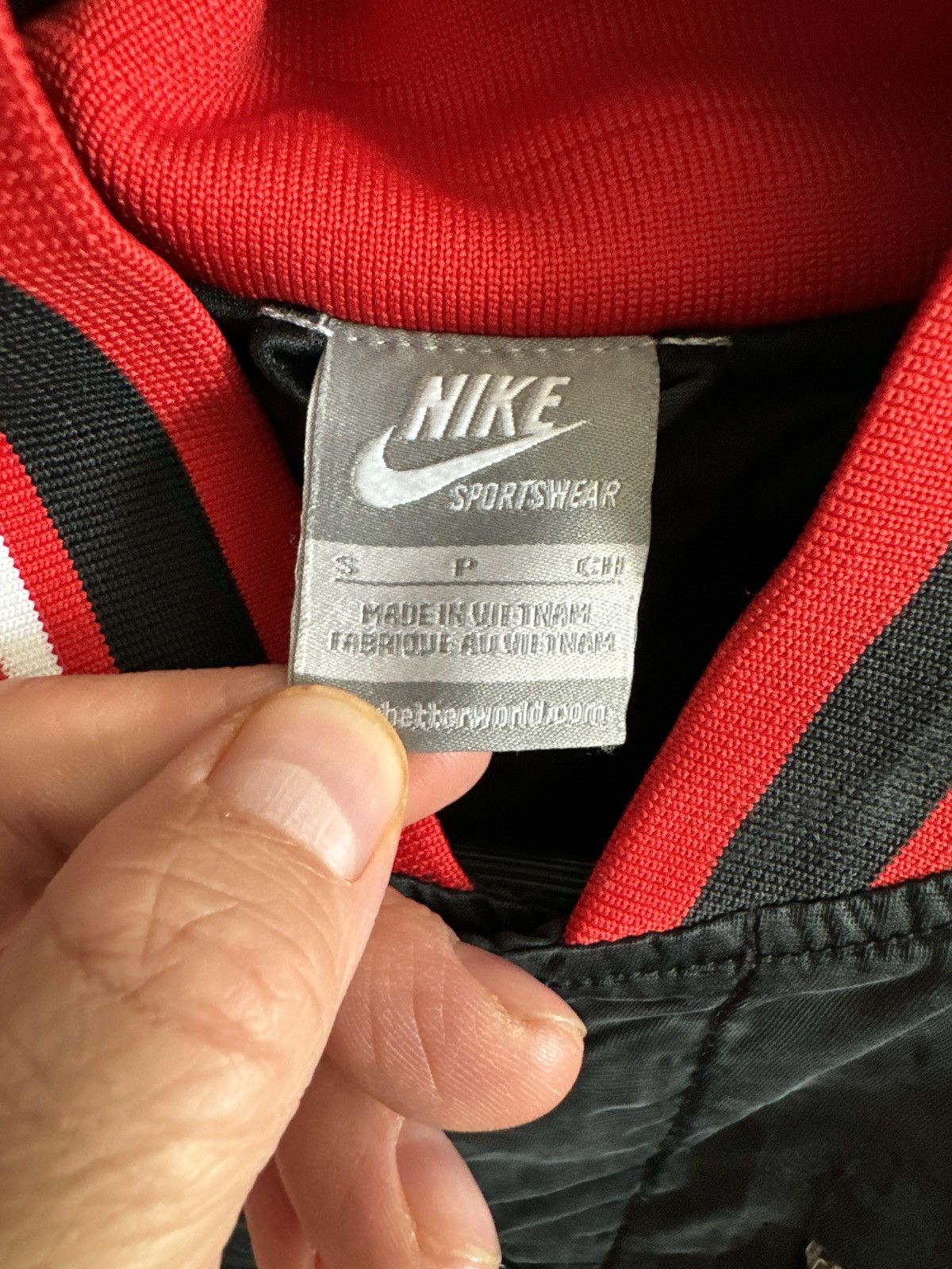 Nike NIKE Force Uptowns 1989 Varsity Bomber Jacket Size US S / EU 44-46 / 1 - 12 Thumbnail