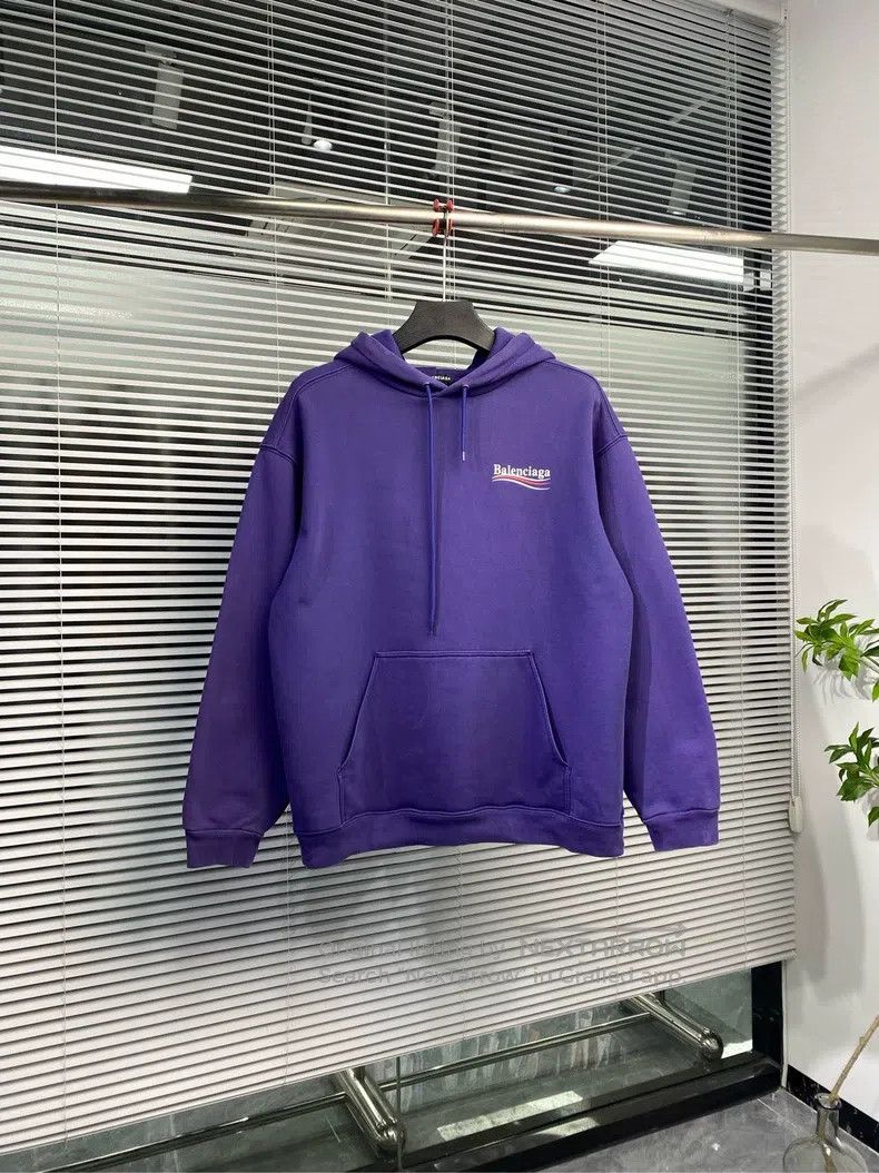 Balenciaga Balenciaga Hooded sweatshirt with Coca-Cola wave print log Size US L / EU 52-54 / 3 - 2 Thumbnail