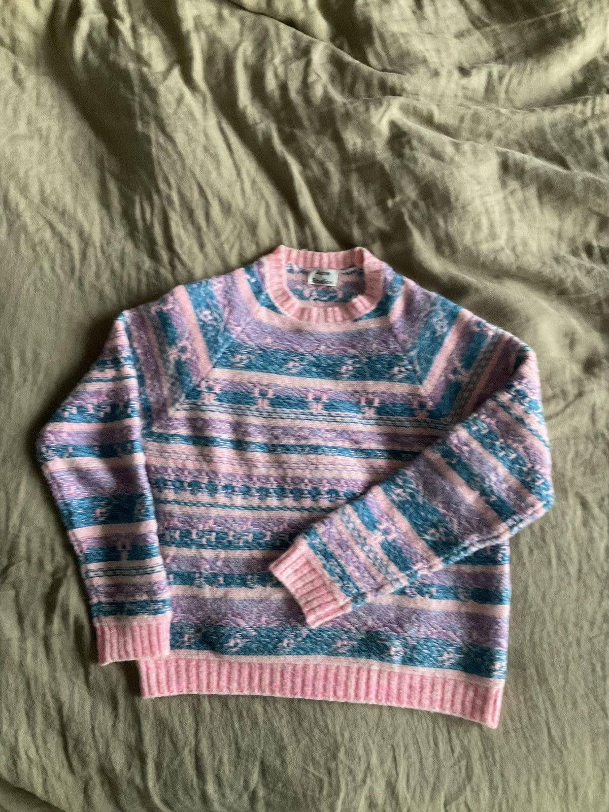 Acne Studios Acne Karlos Fair Isle Jacquard Sweater Size US M / EU 48-50 / 2 - 1 Thumbnail