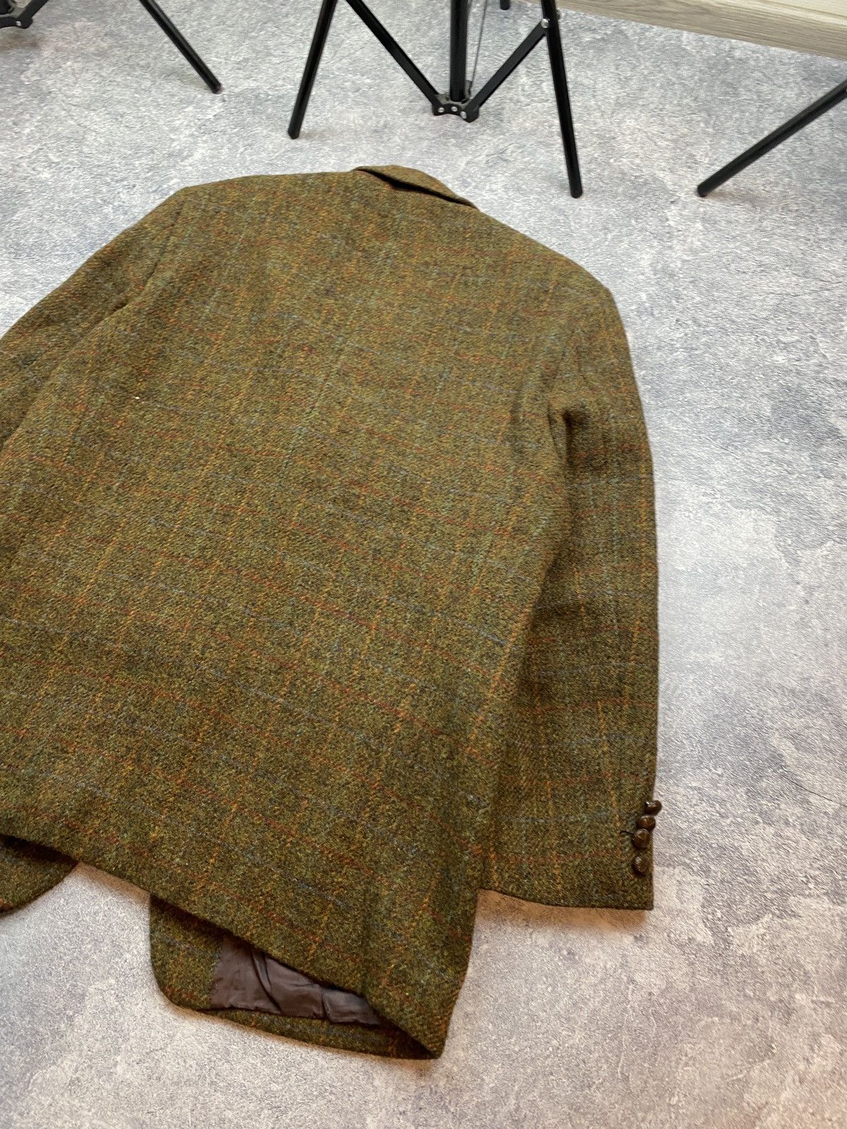 Harris Tweed × Vintage HARRIS TWEED WALBUSCH Men's 100% Wool Tweed Blazer Size 42R - 5 Thumbnail