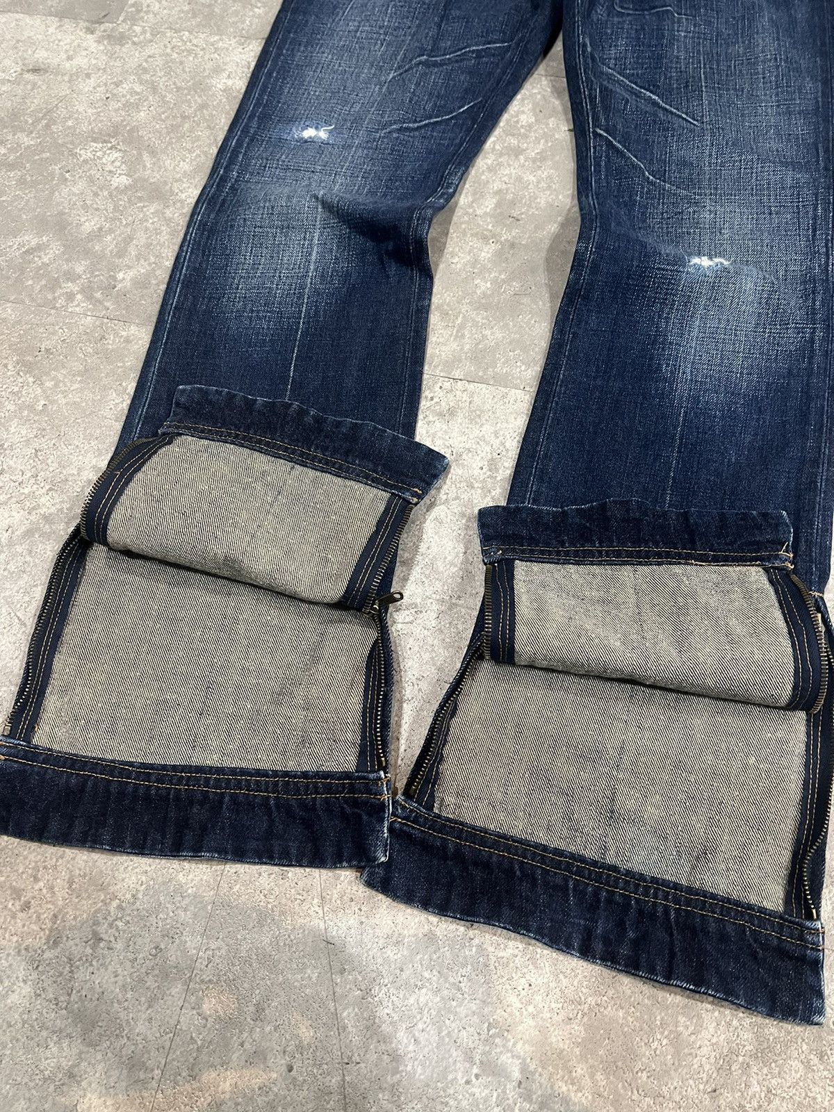2000s Rico Bootcut Flare Jeans Biker y2k Lgb Ifsixwasnine