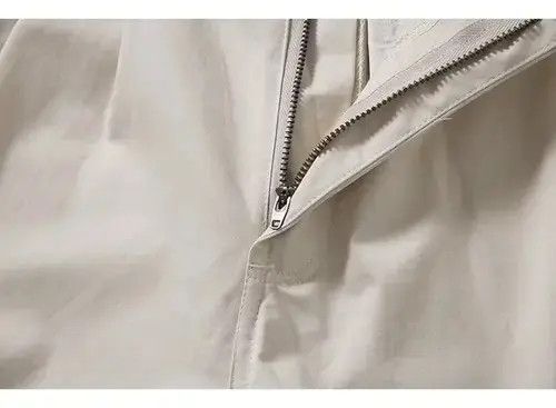 Japanese Brand 20AW Indigo Union Japan White Minimal Straight Leg Pants Size US 31 - 2 Thumbnail