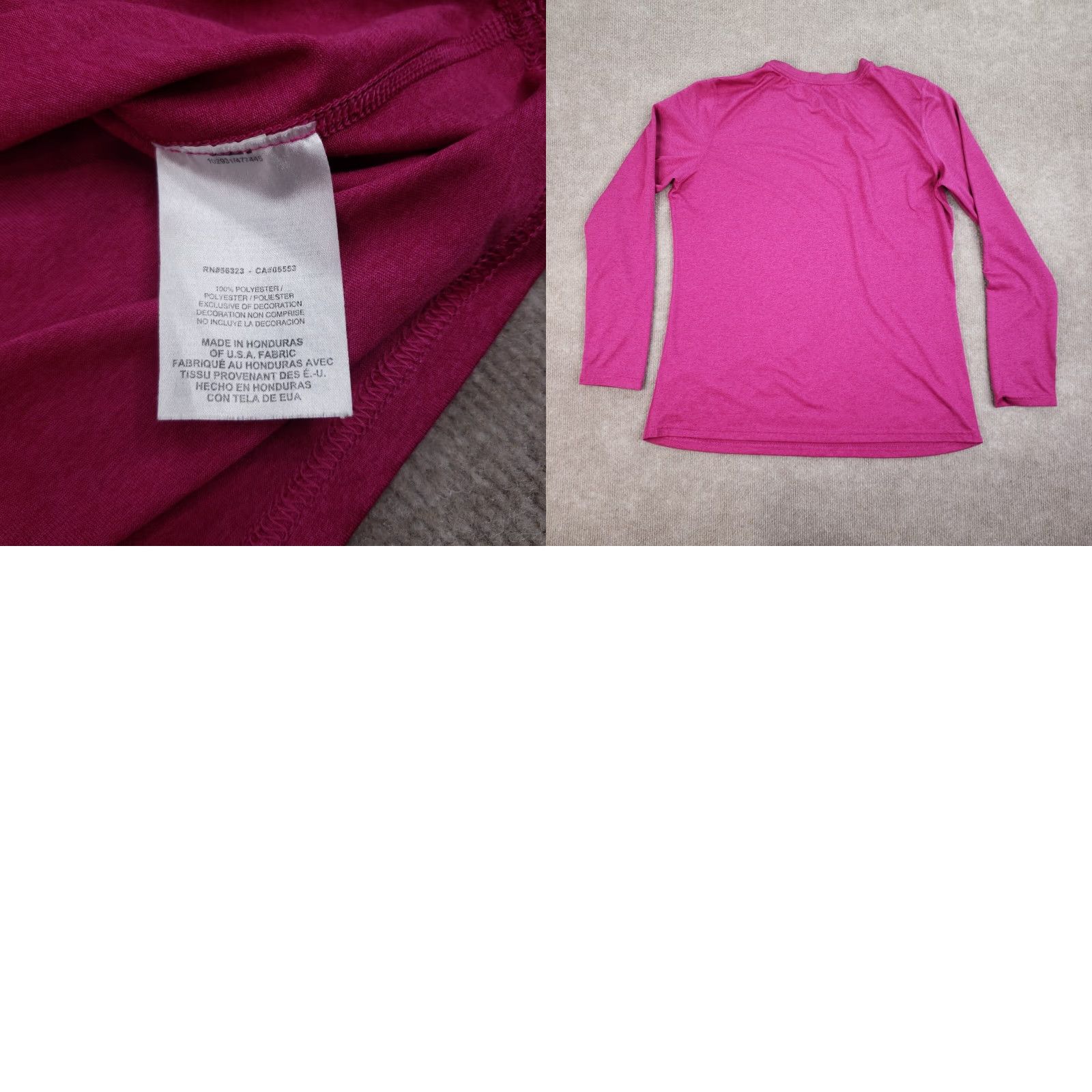 Nike Nike Dri-Fit Long Sleeve Crew Neck T-Shirt Women's Large Purple Size L / US 10 / IT 46 - 8 Thumbnail
