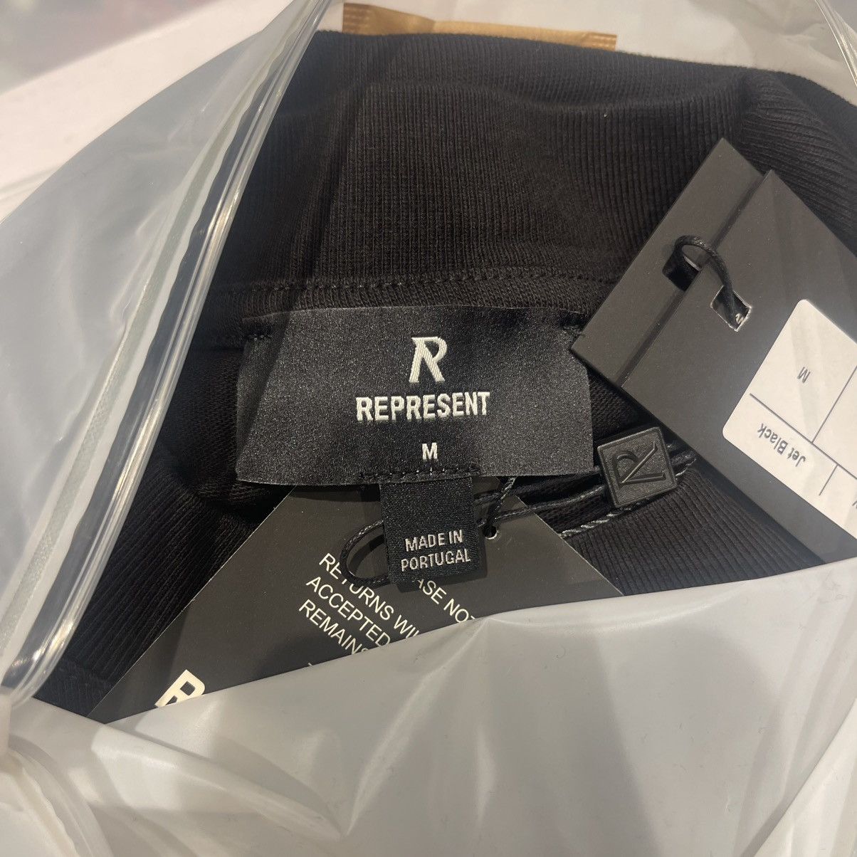 Represent Clo. Represent Men’s Icarus T-Shirt Jet Black Size US M / EU 48-50 / 2 - 5 Thumbnail