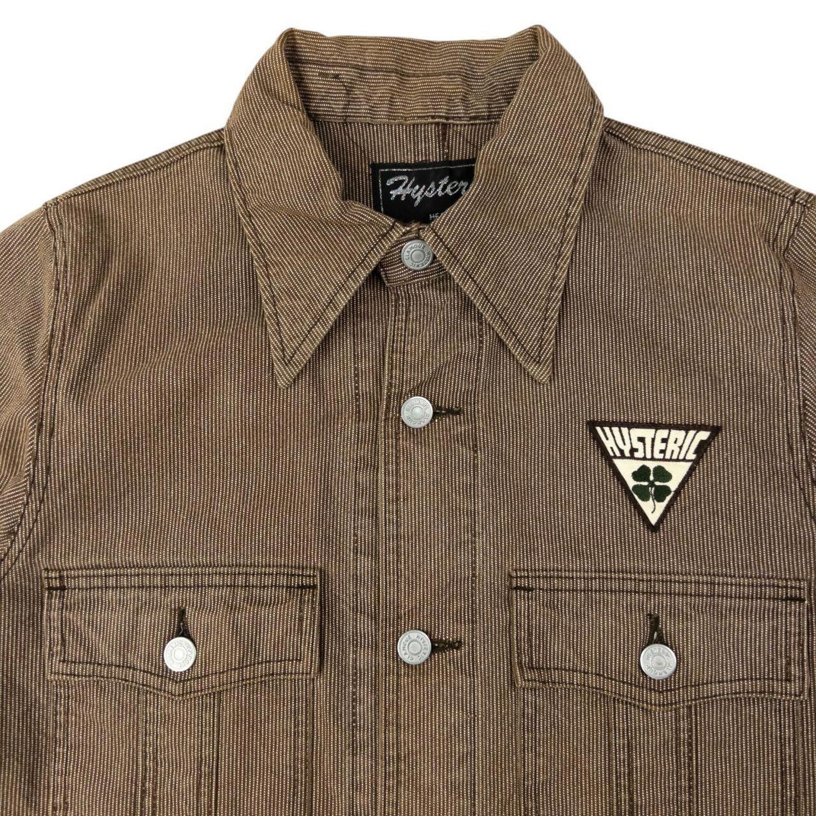 Hysteric Glamour Vintage Hysteric Glamour Striped Button Up Jacket Size S Size US S / EU 44-46 / 1 - 3 Thumbnail