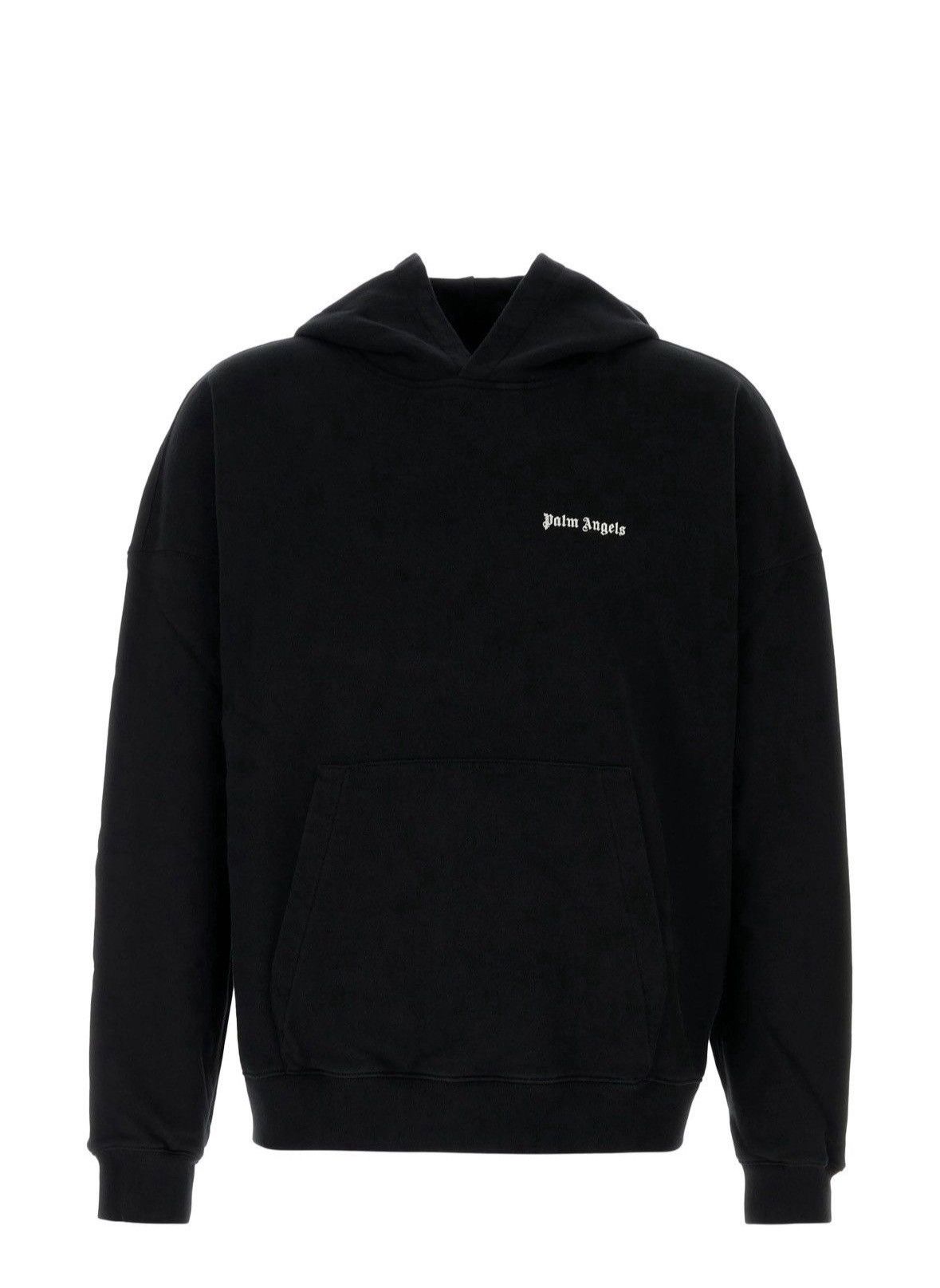 Palm Angels logo-embroidered hoodie