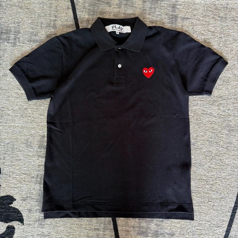 Comme des Garcons Comme Des Garcons Red Love Shirt Polo Shirt Size M / US 6-8 / IT 42-44 - 2 Thumbnail