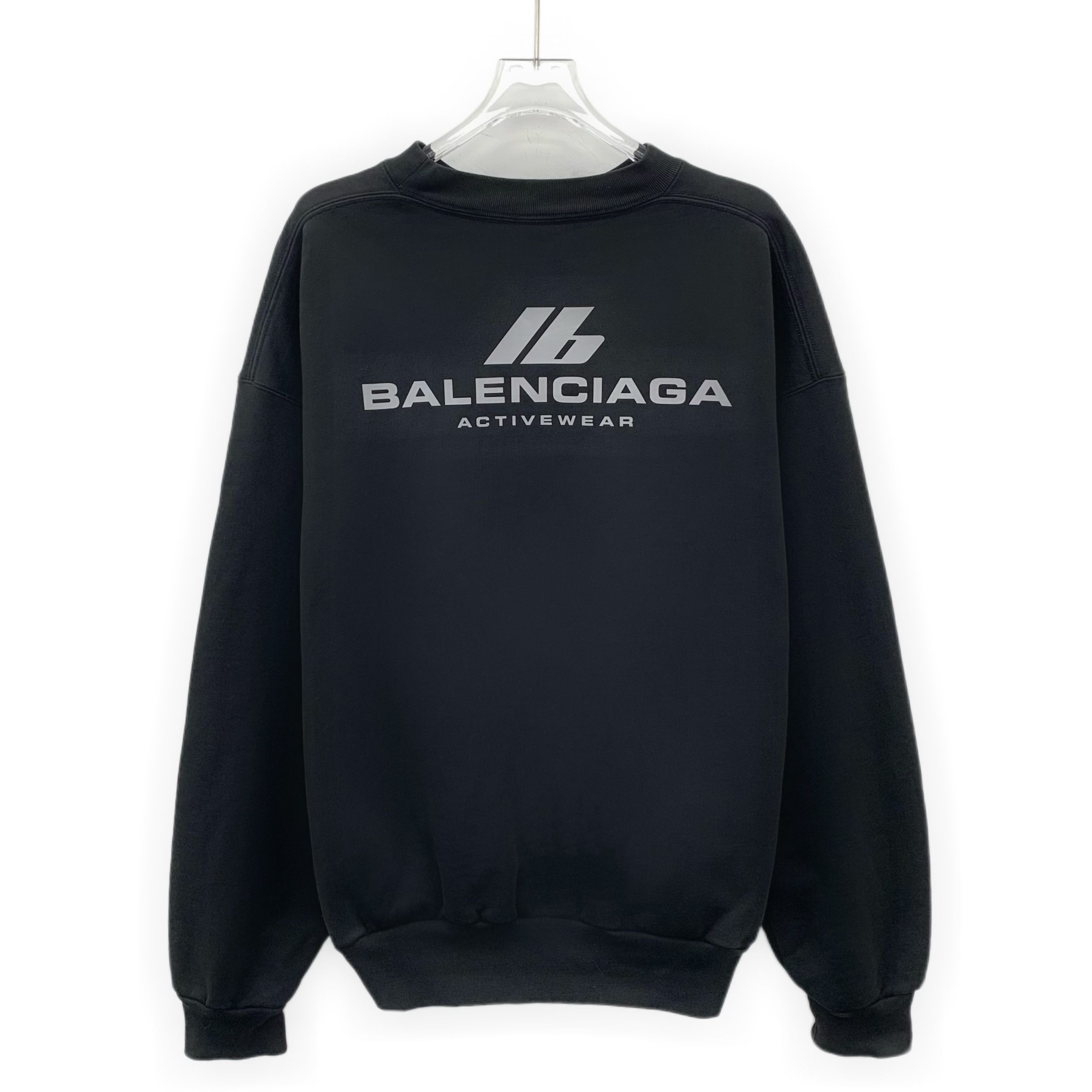 Balenciaga Balenciaga Logo Sweatshirt Black (S) Size US S / EU 44-46 / 1 - 2 Thumbnail
