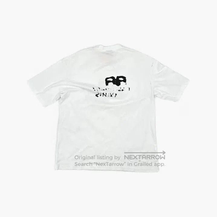 Balenciaga Balenciaga SS23 White Logo Graphic T. Size US M / EU 48-50 / 2 - 2 Thumbnail