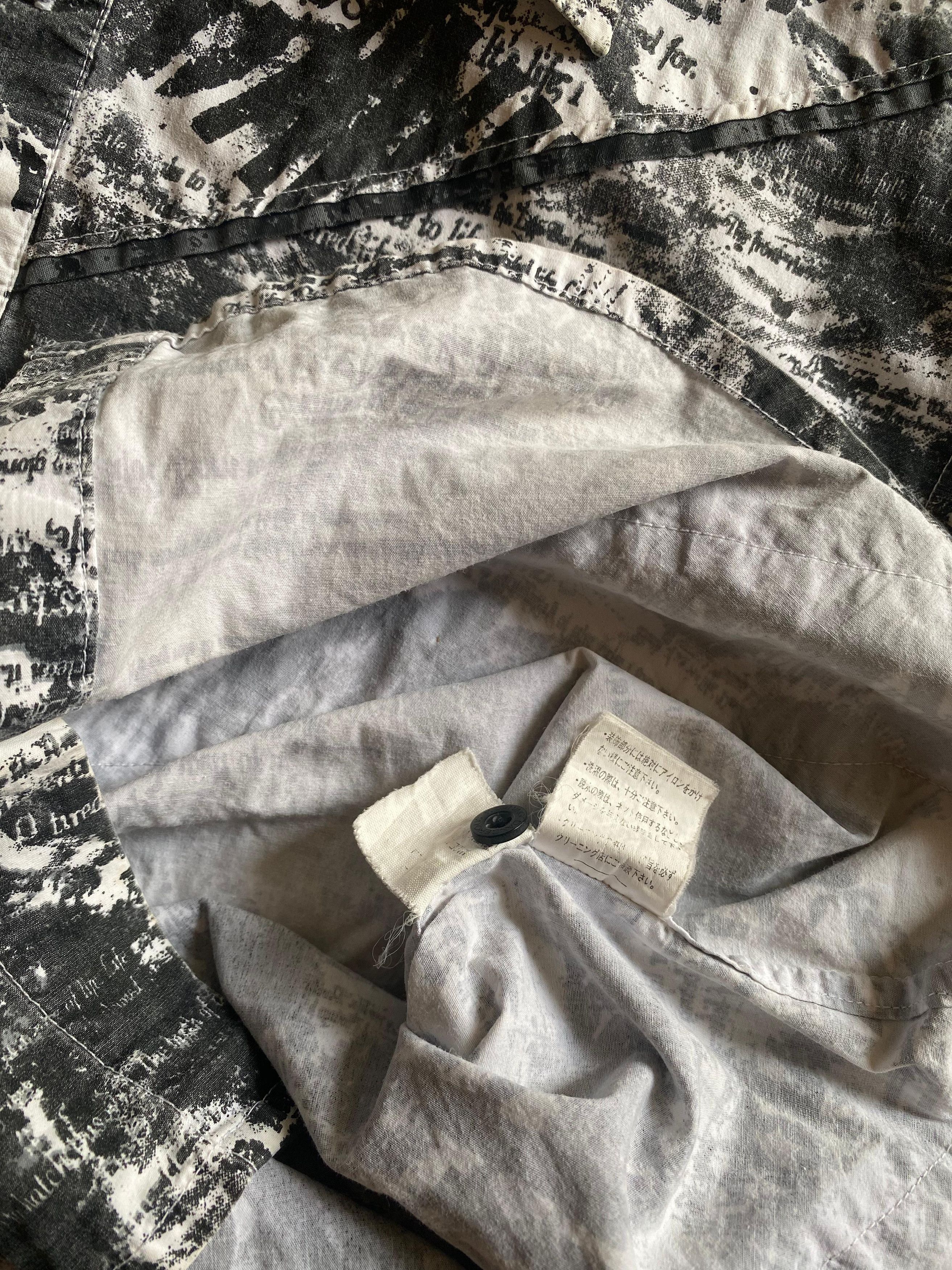 Japanese Brand Vintage y2k Japanese Poem Shirt Size US M / EU 48-50 / 2 - 7 Thumbnail