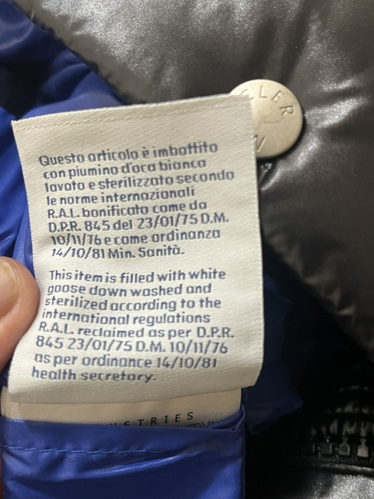 Moncler Genius X Palm Angels GWENYTH GIUBBOTTO Vest Sz