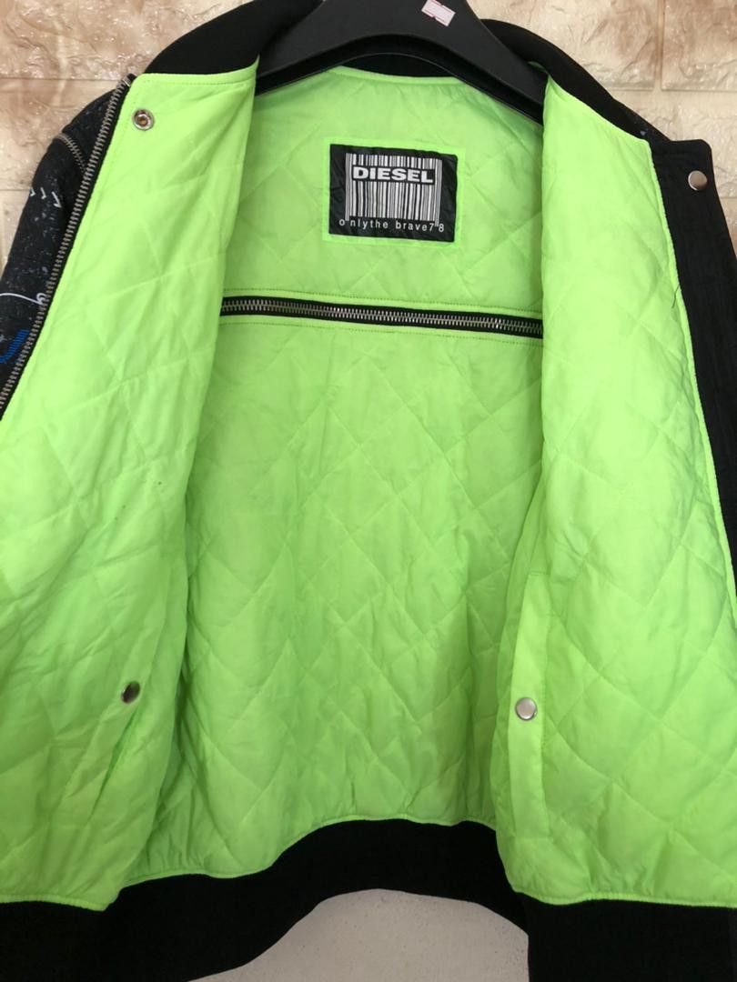 Diesel Diesel Aerumnous Introjection Bomber Jacket Size US L / EU 52-54 / 3 - 7 Thumbnail