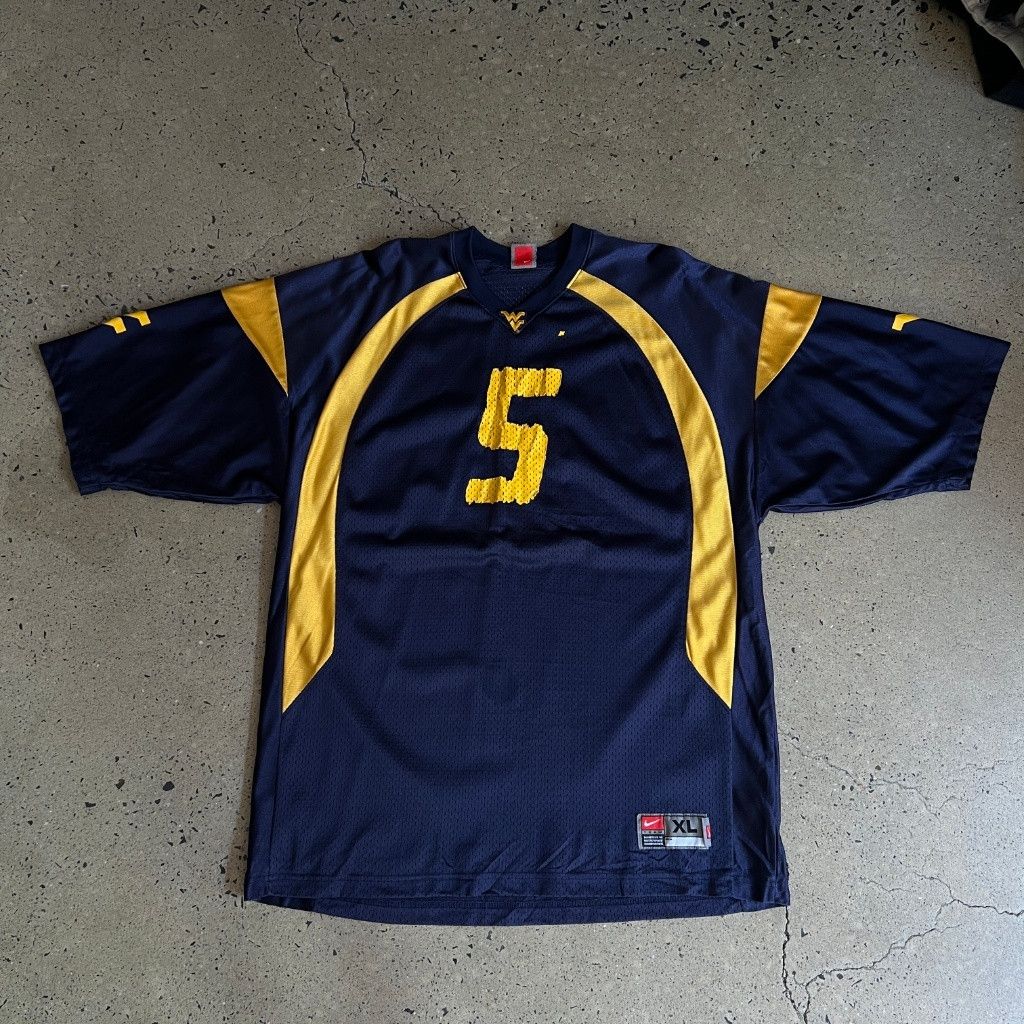 Nike Nike WVU Football Jersey - Size XL, Number 5 Size US XL / EU 56 / 4 - 1 Thumbnail