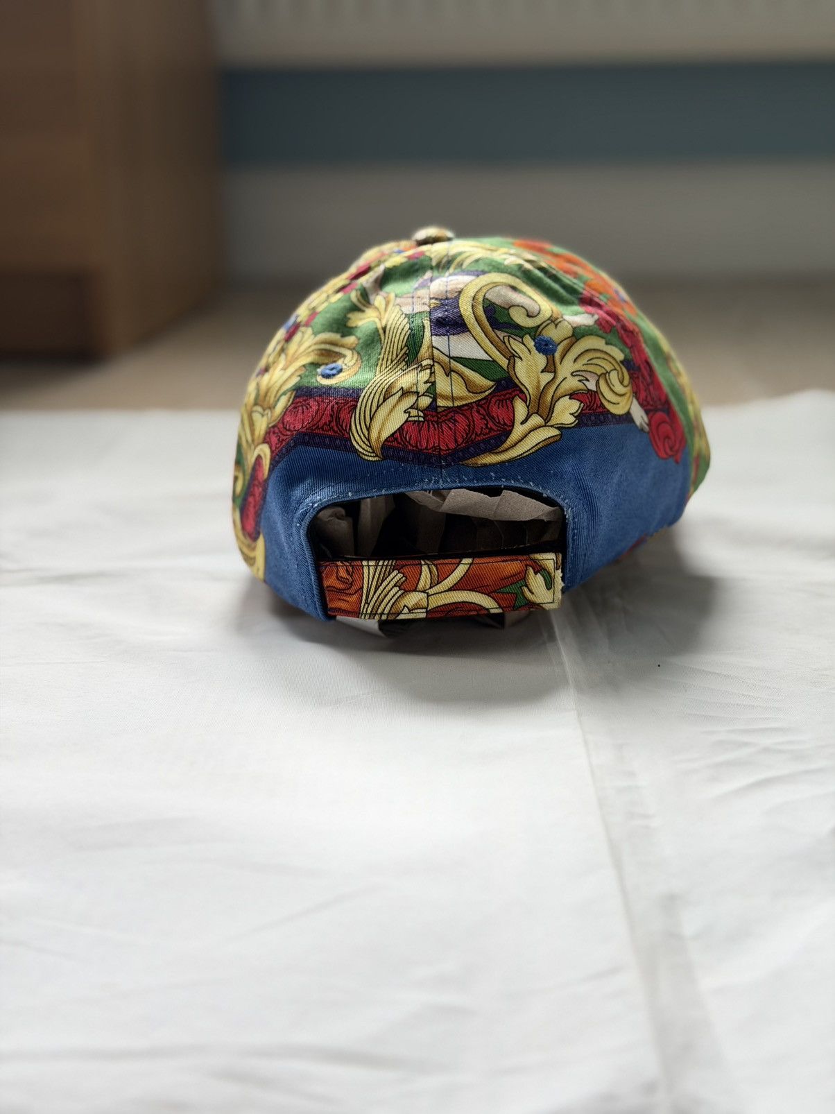 Versace Versace Baroque Renaissance Print Baseball Cap Hat Size ONE SIZE - 7 Thumbnail