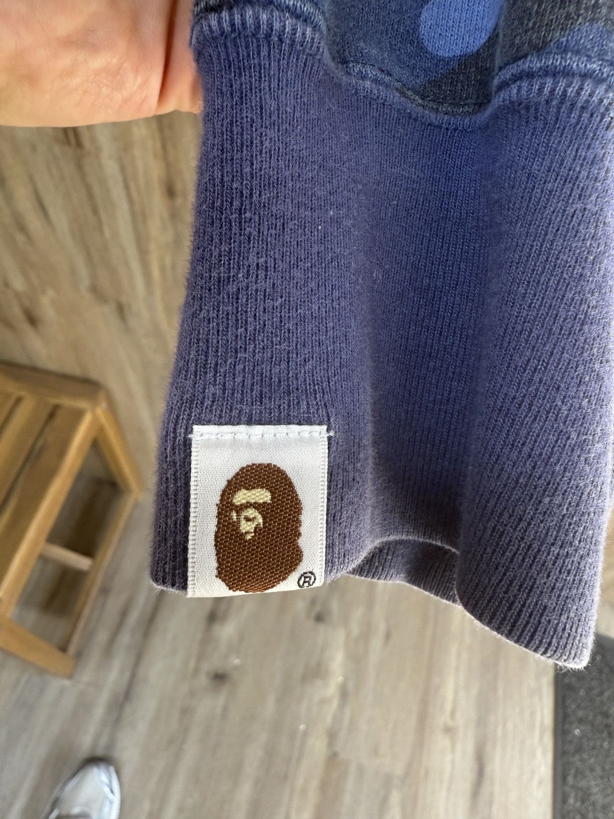 Bape Bape Blue Pull Over Hoodie Size US L / EU 52-54 / 3 - 5 Thumbnail