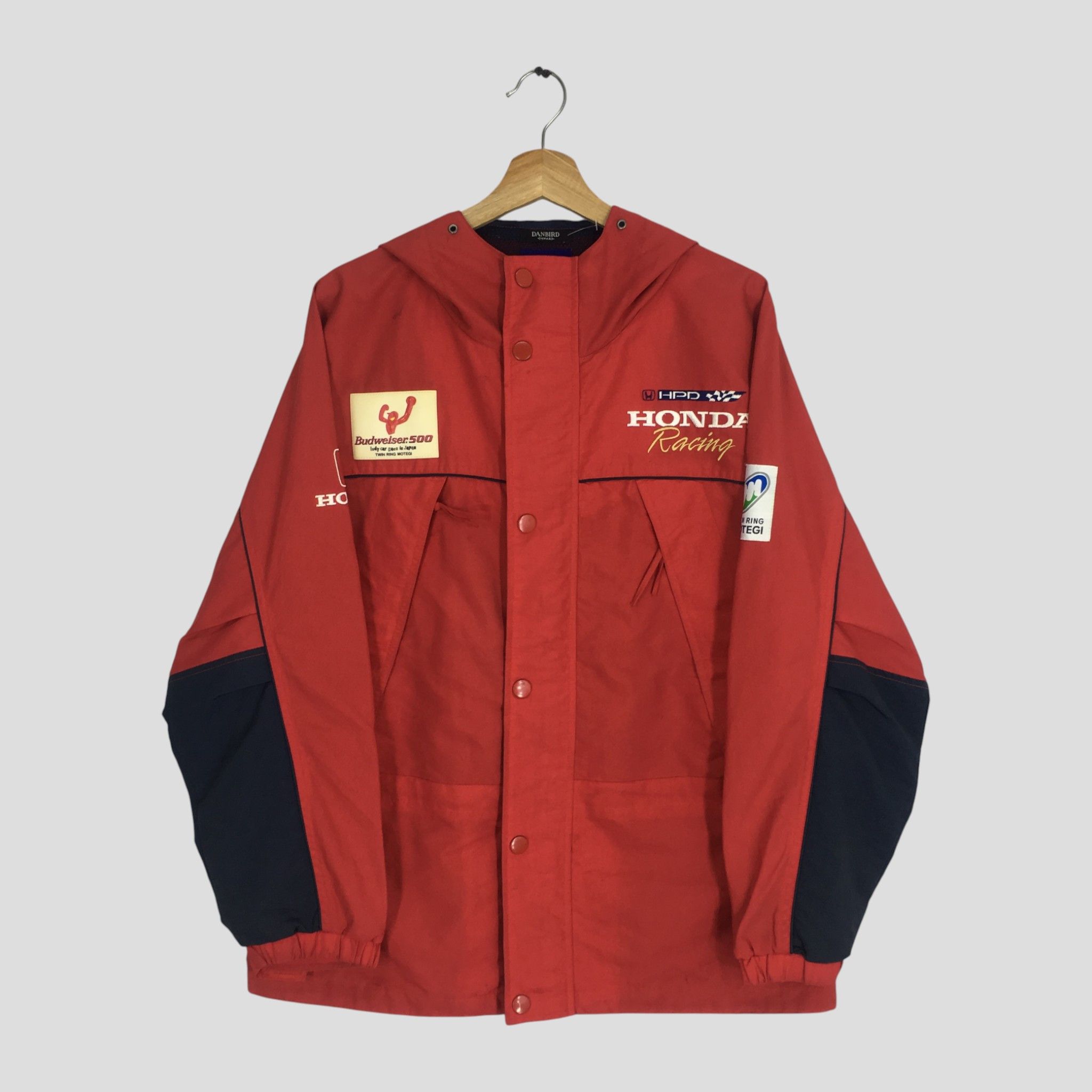 Honda Vintage 90's Honda Racing Team Motorsport Jacket Size US L / EU 52-54 / 3 - 2 Thumbnail