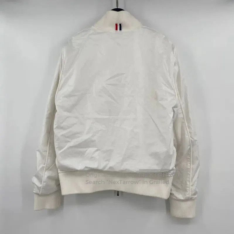 Thom Browne Thom Browne Women's White Jacket with Stripes . Size M / US 6-8 / IT 42-44 - 2 Thumbnail