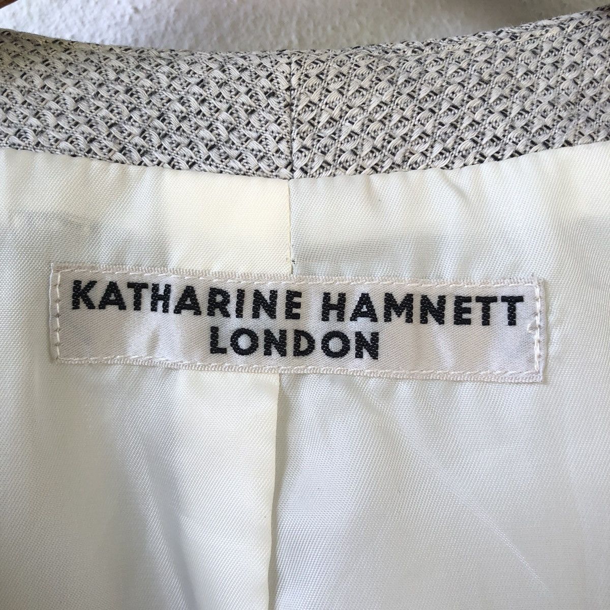 Katharine Hamnett London KATHARINE HAMNETT LONDON Linen-Cotton Vest Size US M / EU 48-50 / 2 - 11 Thumbnail