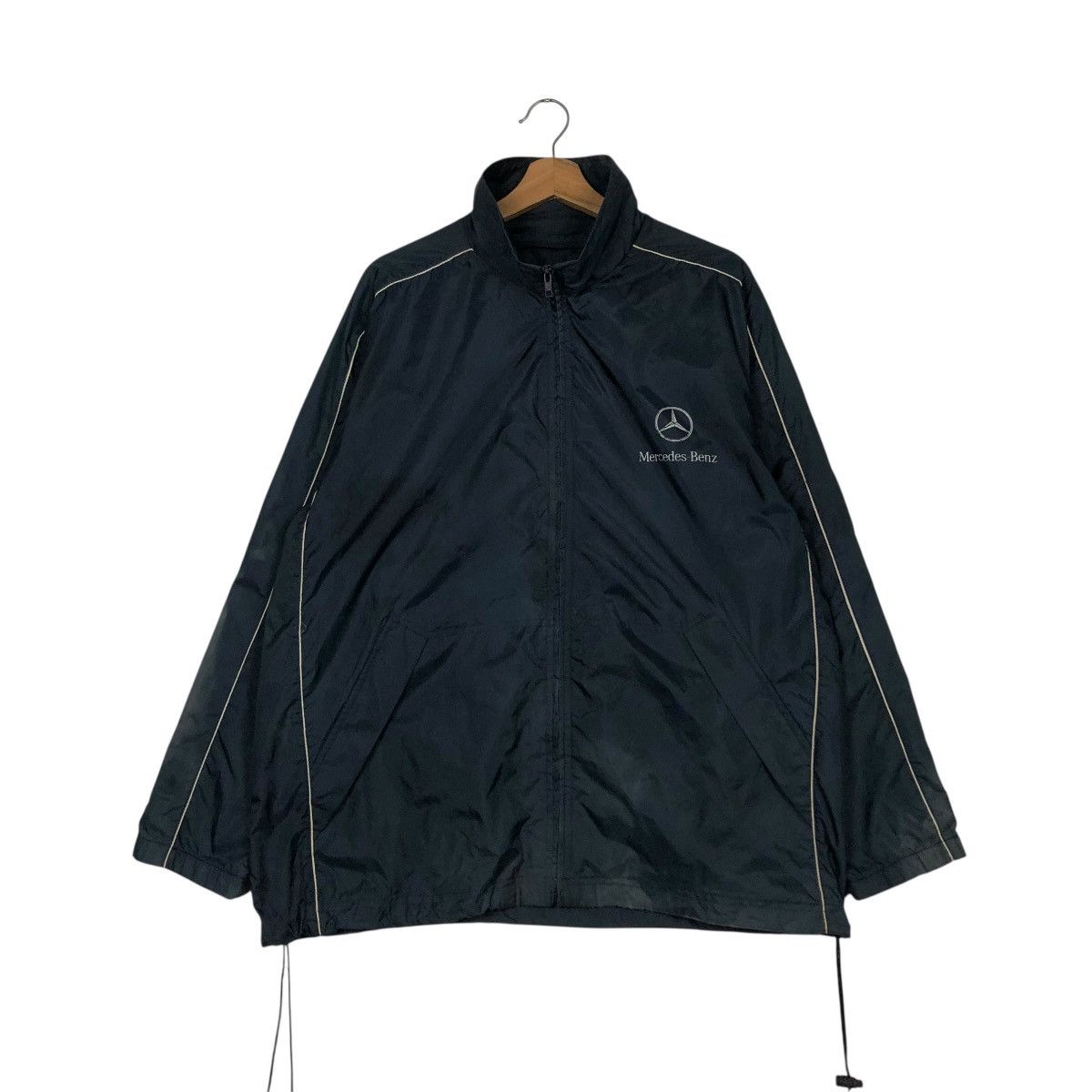 Japanese Brand 🔥VINTAGE ZIPPER LIGHT JACKET MERCEDES BENZ Size US M / EU 48-50 / 2 - 3 Thumbnail