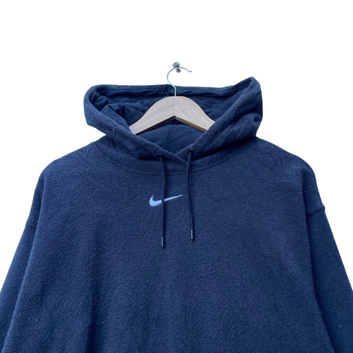 Nike 💥Vintage Y2k Nike Cenyer Swoosh Hoodie Pull Over Jacket Size US M / EU 48-50 / 2 - 3 Thumbnail