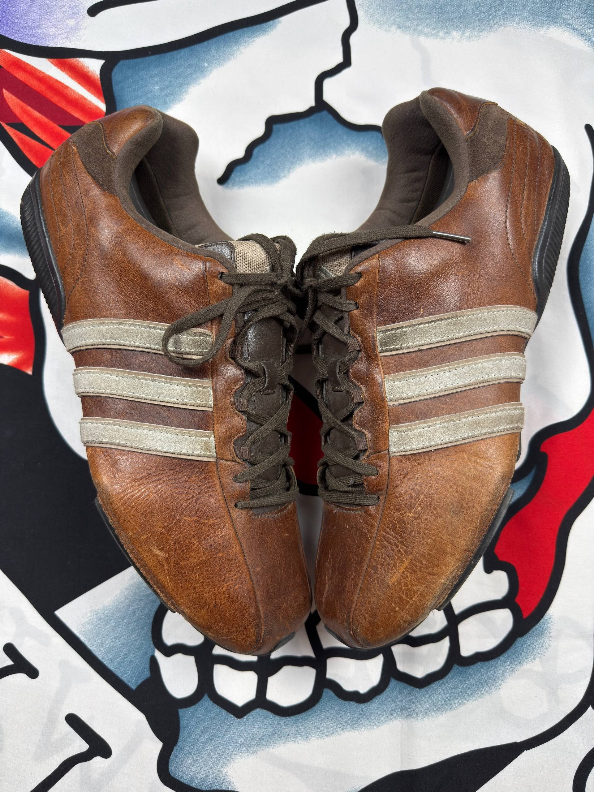 Adidas Adidas Non-Marking Morka Y2K 2007 Low Profile Trainers Size US 14 / EU 47 - 3 Thumbnail