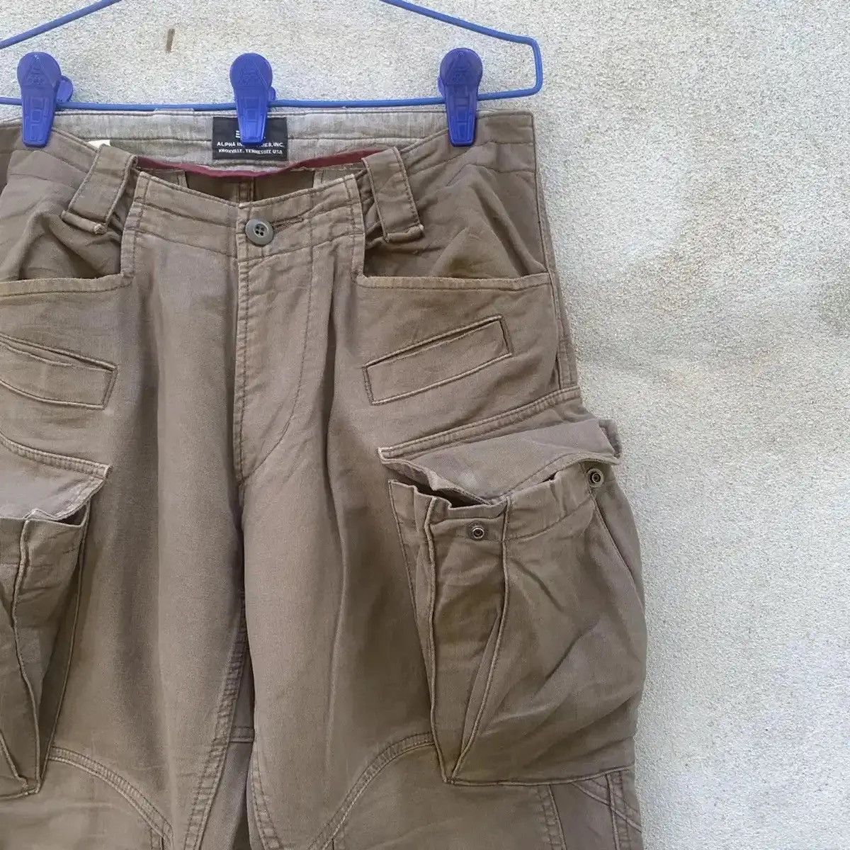 Japanese Brand 🔥 STEALS ‼️PARACHUTTE CARGO DOUBLE KNEE RARE TACTICAL PANTS Size US 30 / EU 46 - 8 Thumbnail