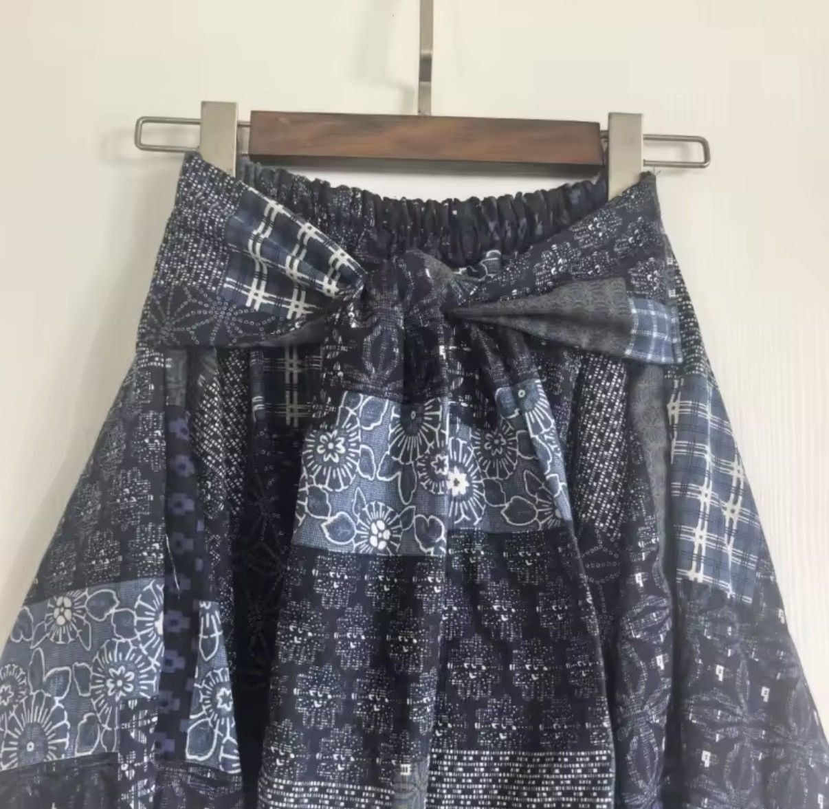 Vintage Y2K Retro Style Irregular Punk Mini Line Skirt Size 26" / US 2 / IT 38 - 3 Thumbnail