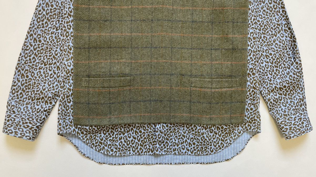 Comme des Garcons Homme Plus A/W 10 Hybrid Mohair Front Panelled Shirt Size US M / EU 48-50 / 2 - 8 Thumbnail