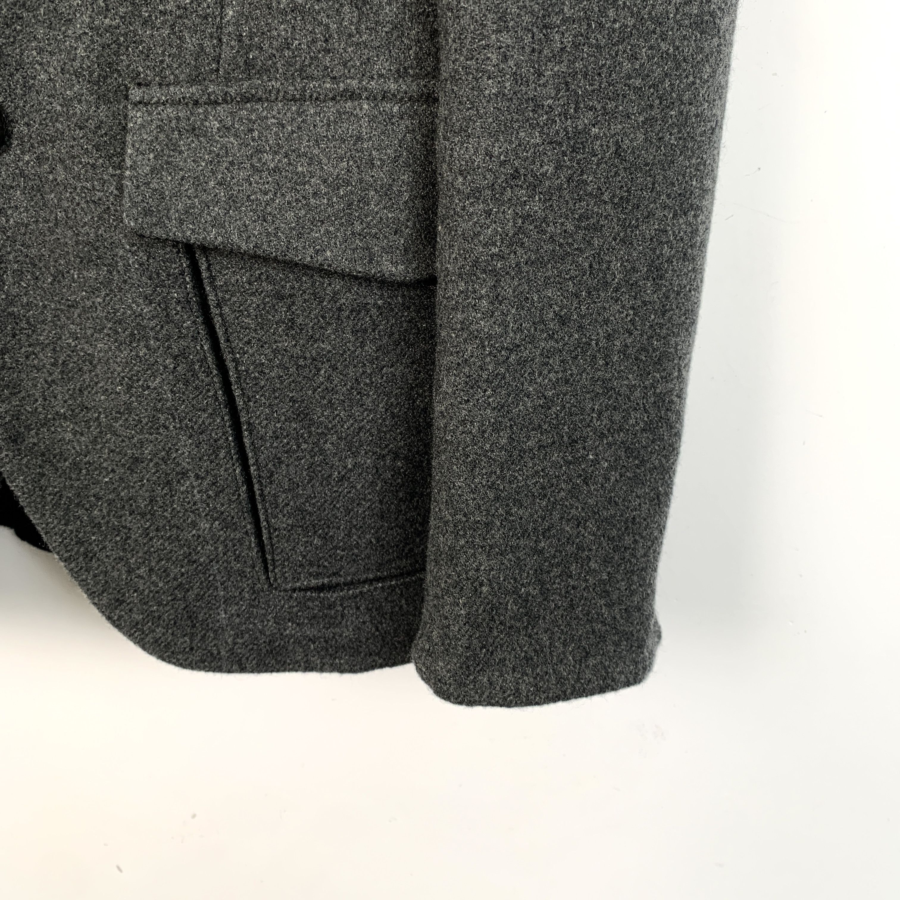 Ermenegildo Zegna Ermenegildo Zegna Dark Gray Cashmere Blazer (Size 46 / S) Size 46S - 5 Thumbnail