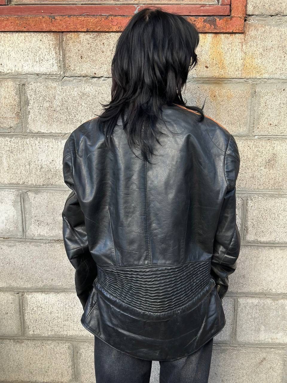 Leather VTG 60-70 Harro Moto Racing Jacket Size L- XL Distressed Size US L / EU 52-54 / 3 - 4 Thumbnail
