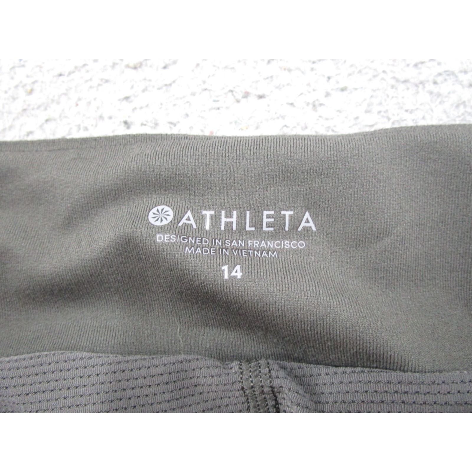 Athleta Athleta Soho Skort Featherweight Stretch Skirt Abalone Grey Size 14 Workout Athletic Activewear Skort Womens 14 Gray Spring Summer Fall Size 36" / US 14 / IT 50 - 2 Thumbnail