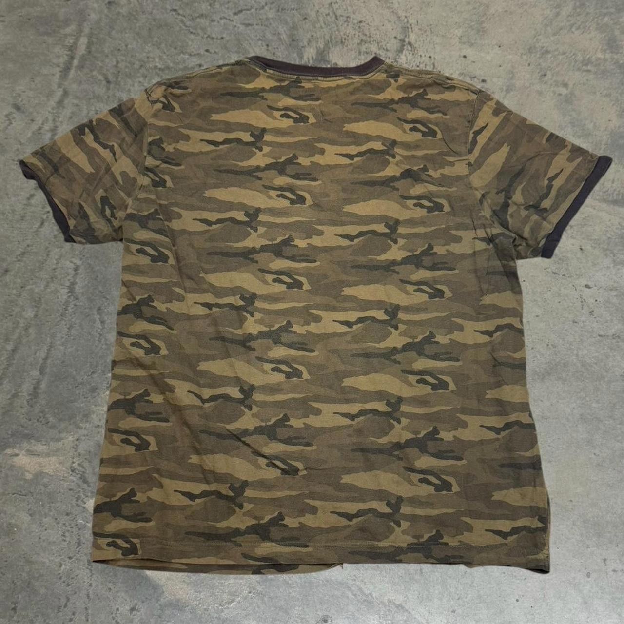 Old Navy × Vintage Vintage Y2K Old Navy Camo T-Shirt Size US XL / EU 56 / 4 - 4 Thumbnail