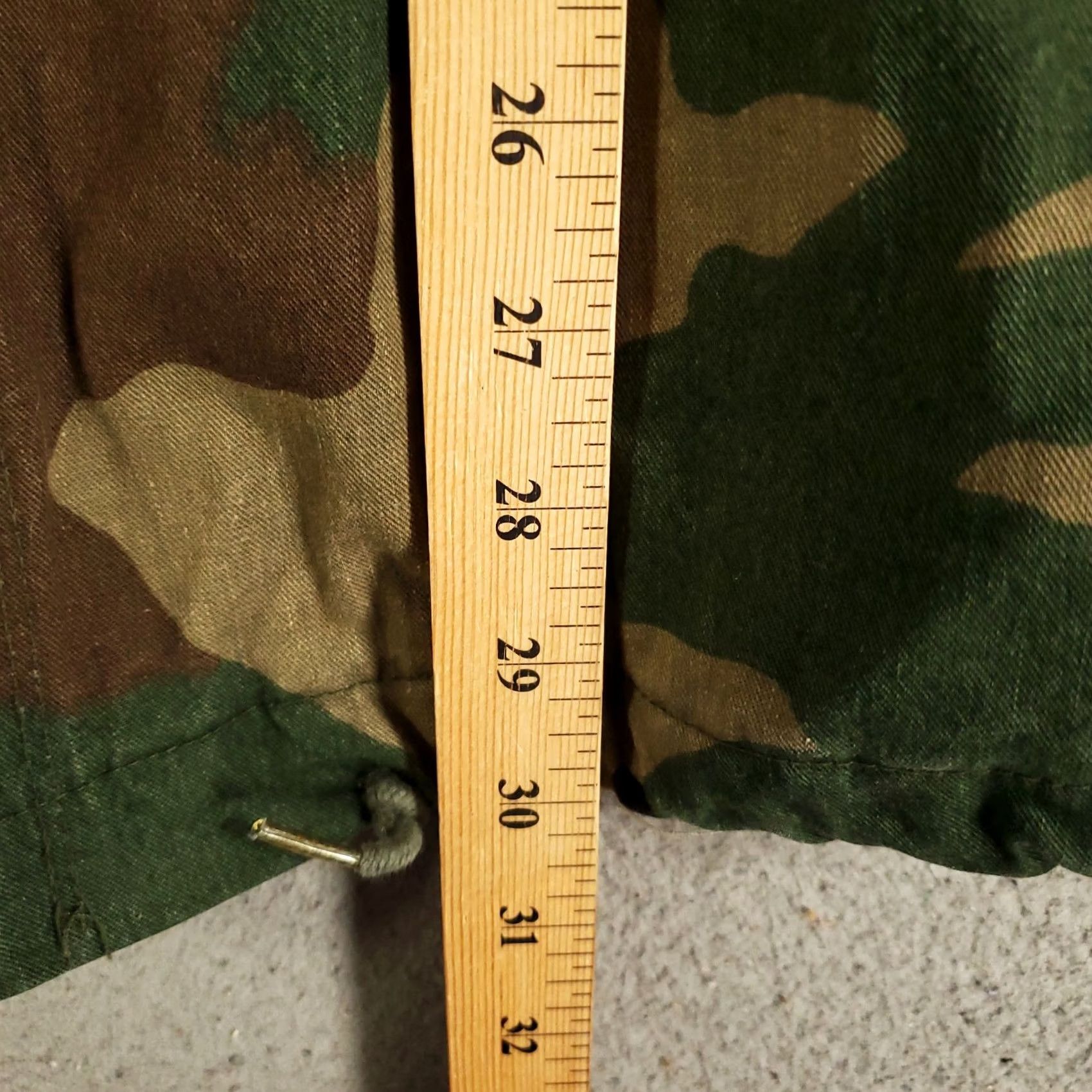 Vintage VINTAGE Military Jacket Adult M Camouflage Army Field Coat 80s Grunge Army Mens Size US M / EU 48-50 / 2 - 7 Thumbnail