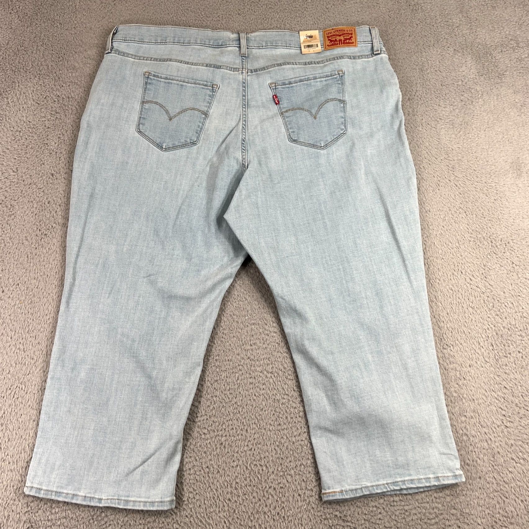 Levi's Levi's Levi's 311 Shaping Skinny Capri Jeans Women 22W Plus Blue 22W Size 40" / US 18 - 5 Thumbnail