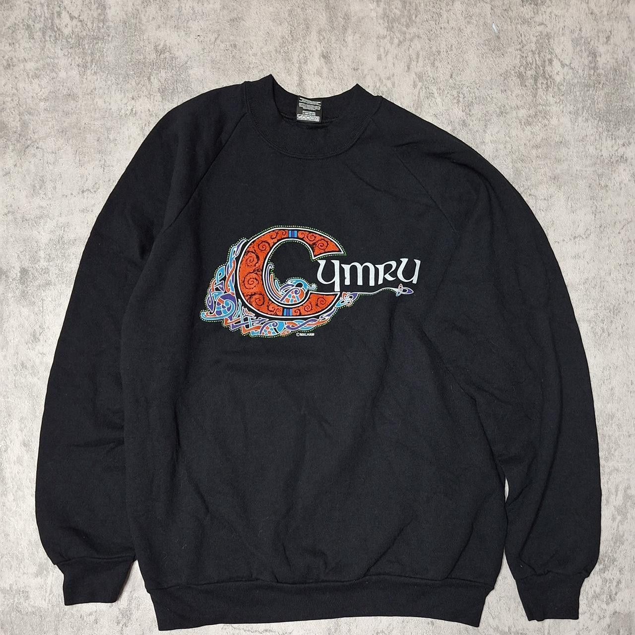Other Black Cymru crewneck sweatshirt with multi-coloured Size US M / EU 48-50 / 2 - 1 Thumbnail