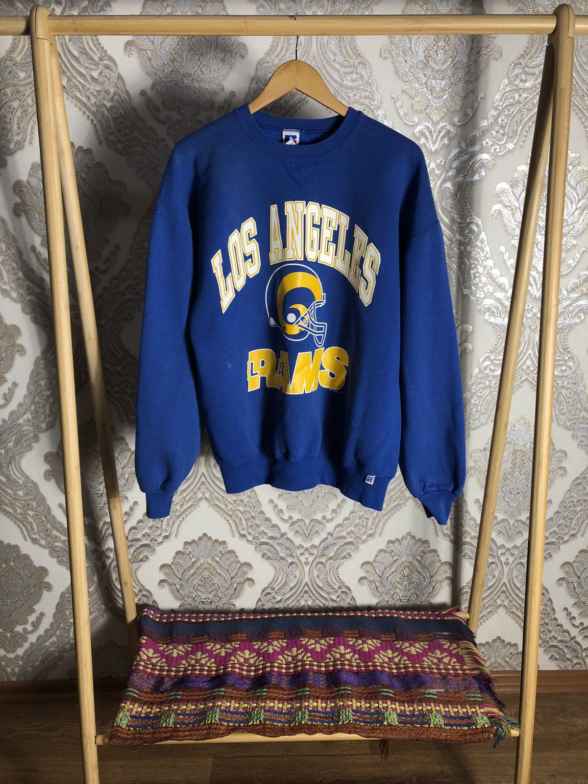 Russell Athletic × Vintage VERY RARE RUSSELL ATHLETIC LOS ANGELES RAMS 1994 NFL RETRO Size US XL / EU 56 / 4 - 1 Thumbnail