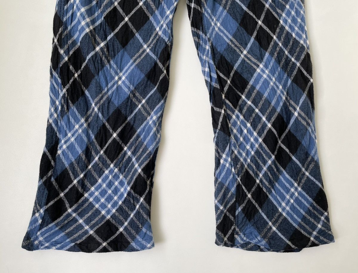 Comme des Garcons Check Wool Flared Leg Trousers Size US 36 / EU 52 - 6 Thumbnail