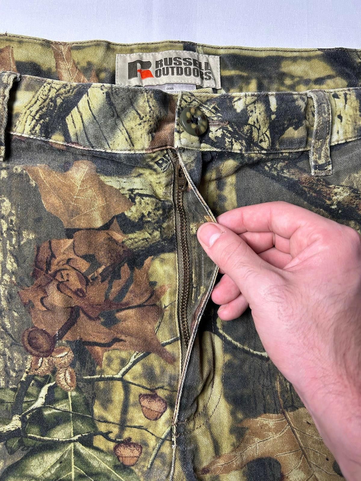 Realtree Real Tree Camo Heavyweight Cargo Trousers Hunting Hiking Size US 36 / EU 52 - 3 Thumbnail