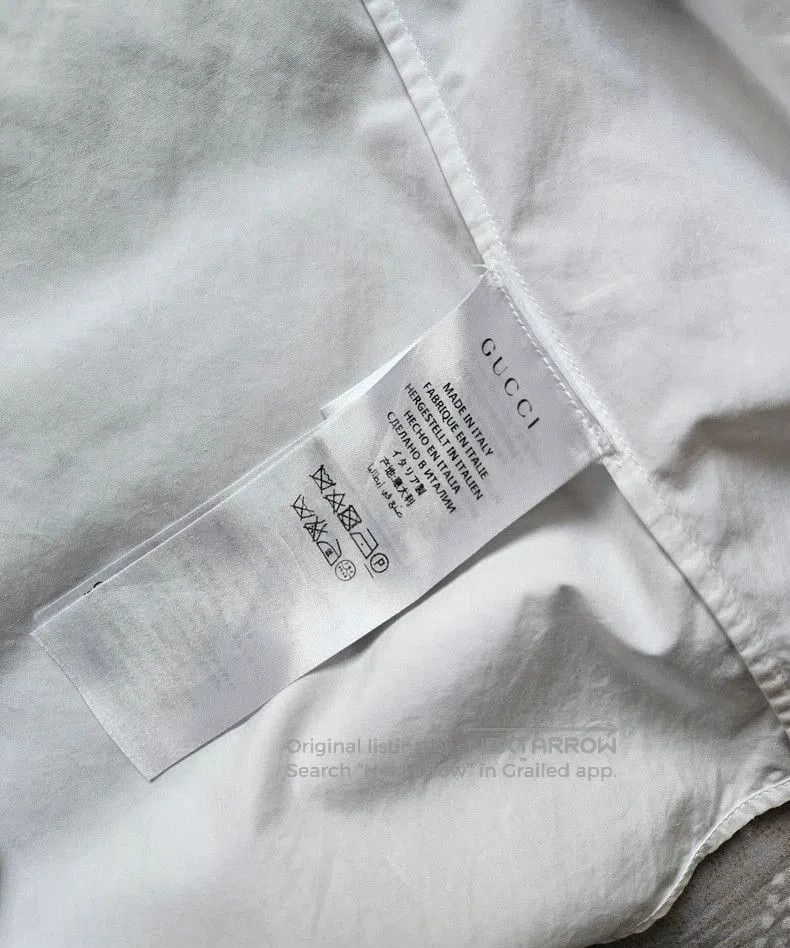 Gucci Gucci Embroidered Dragon Shirt. Size US S / EU 44-46 / 1 - 8 Thumbnail