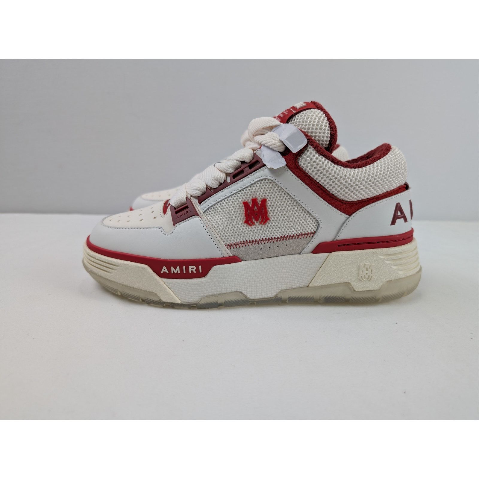 Amiri o1rshd1 Q:6 / MA-1 Low Top Sneakers in Red/White 41 Size US 8 / EU 41 - 11 Thumbnail