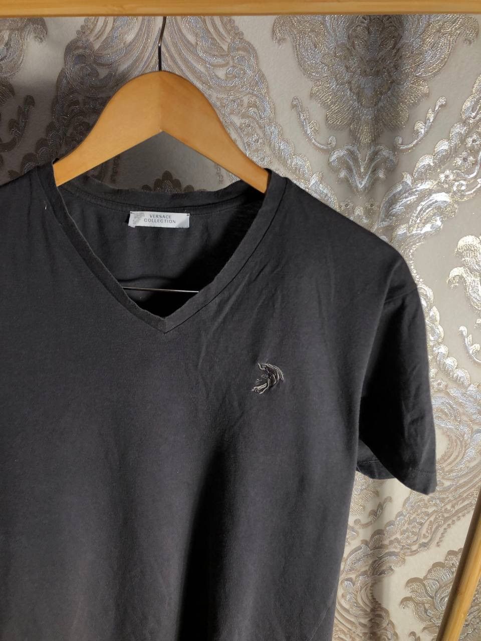 Versace × Vintage VERY RARE VERSACE COLLECTION JELLYFISH T-SHIRT DESIGNER Y2K Size US L / EU 52-54 / 3 - 2 Thumbnail