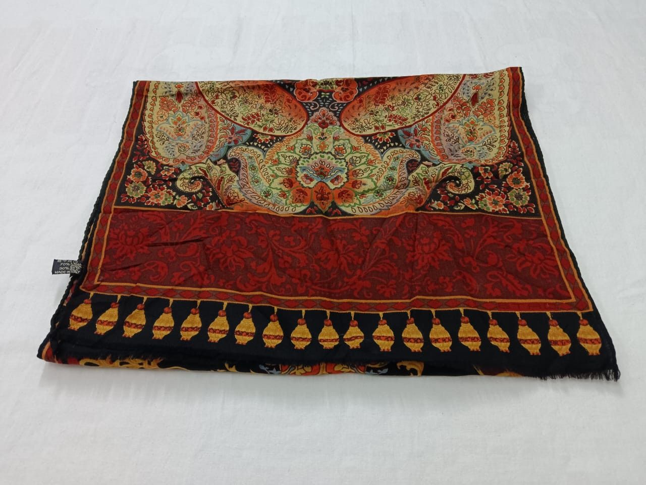 Etro Etro Muffler Scarf Paisley Design Size ONE SIZE - 5 Thumbnail
