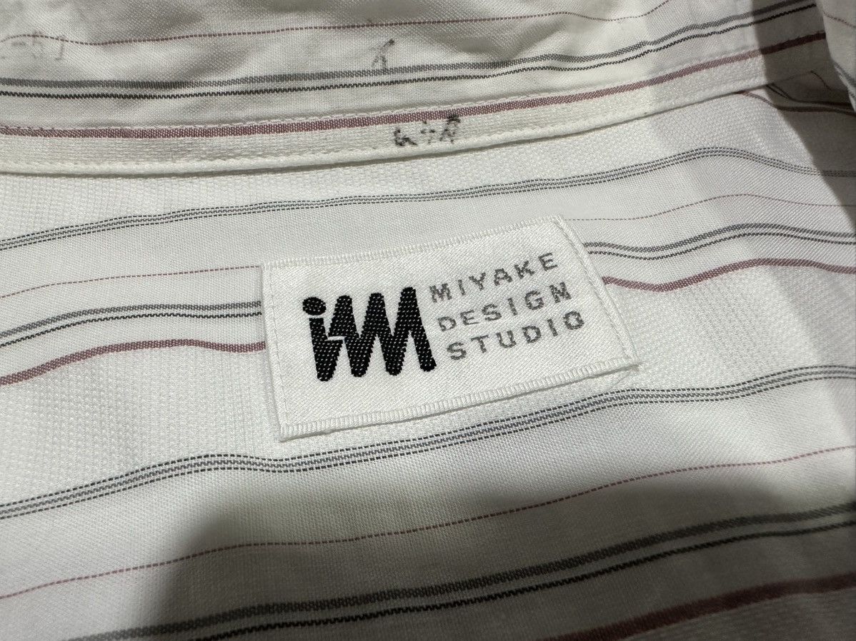 Issey Miyake 🔥Vintage IM Issey Miyake Design Studio Striped Shirt Ss Size US XL / EU 56 / 4 - 5 Thumbnail