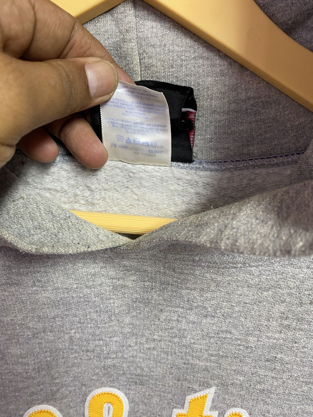 Other Vintage stiches baseball hoodie Size US L / EU 52-54 / 3 - 7 Thumbnail