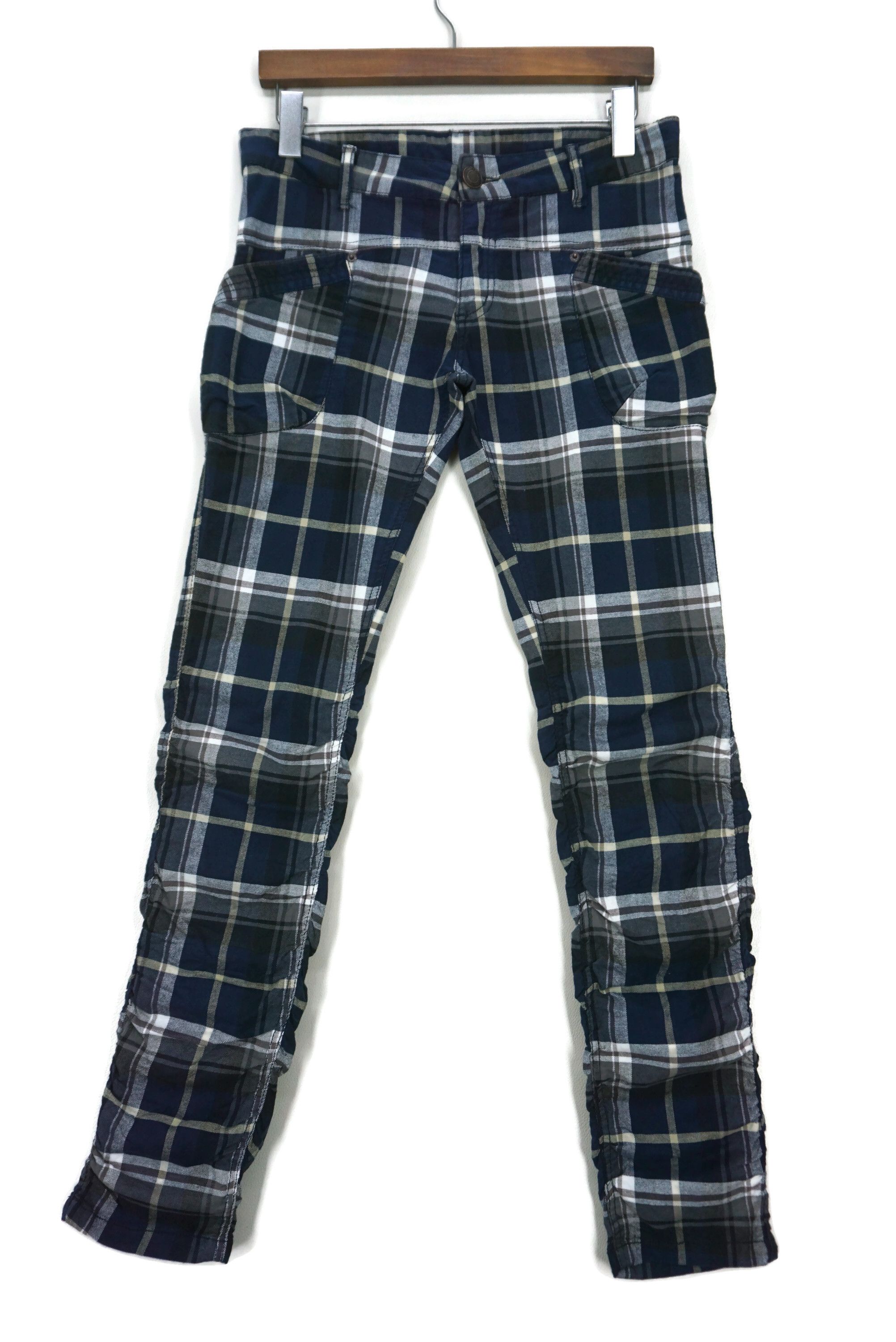 Japanese Brand Takeo Kikuchi Pants W31xL30.5 Mixpice Low Rise Wrinkled Leg Size US 31 - 1 Thumbnail